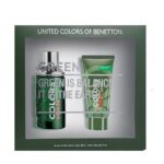 Benetton Colors Man Green Set EDT 100 ML +After Shave 75 ML