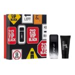 212 VIP BLACK ESTUCHE EDP 100ML+S.GEL 100ML