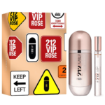 Set Carolina Herrera 212 Vip rose 80ML + 10ML